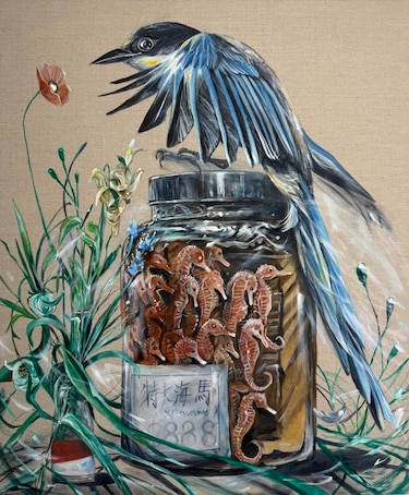 Andrés Silva lleva la biodiversidad panameña hasta Japón a través del arte