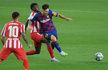El Barça iguala en casa ante el Atlético y sigue alejándose del liderato en la Liga