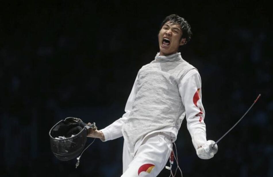 Chino Lei Sheng gana oro en florete