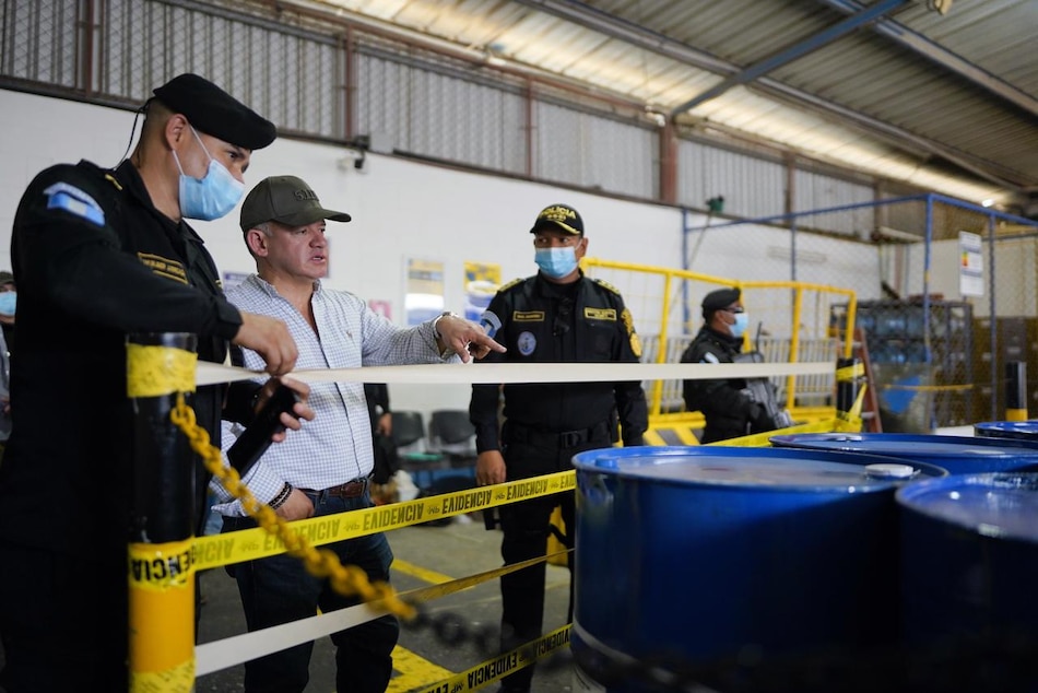 Guatemala decomisa contenedores con posible fentanilo procedentes de Turquía