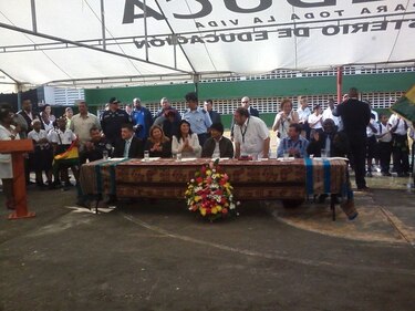 Evo Morales participa en la Cumbre de los Pueblos