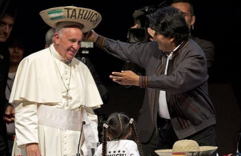 Papa pide perdón por 'crímenes'  de iglesia contra los indígenas