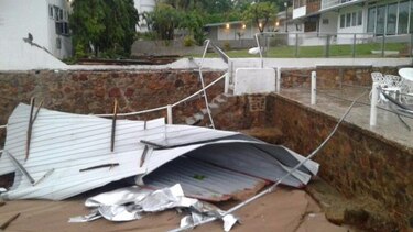 Taboga: Fuertes vientos provocan daños en varias viviendas