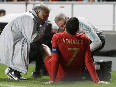 La lesión de Cristiano Ronaldo enciende alarma en el Juventus