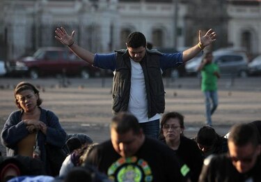 Marcha para pedir renuncia del presidente de Guatemala
