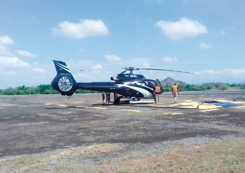 El helicóptero incautado a los Martinelli pasa a manos del MEF