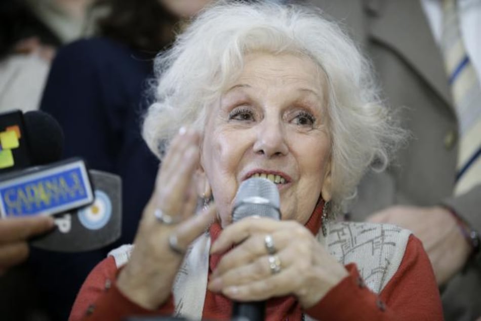 Estela de Carlotto espera que nieto se acerque a ella