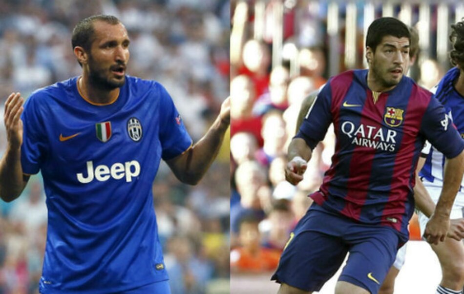 Luis Suárez y Chiellini se reencontrarán en la final de Berlín