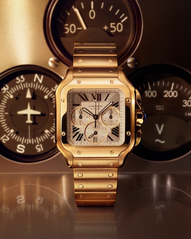 Santos de Cartier Cronógrafo: una pieza que desafía el tiempo con elegancia