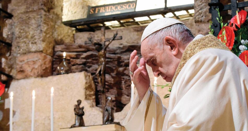 Papa firma en Asís su nueva encíclica sobre la fraternidad