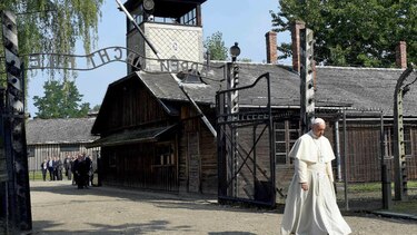 El dolor silencioso del papa Francisco en Auschwitz
