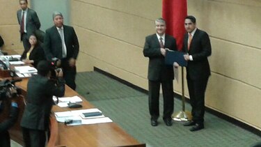 Ejecutivo presenta proyecto para la lucha contra blanqueo de capitales