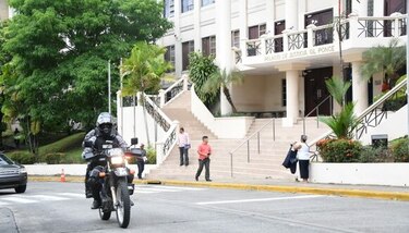 Atentan contra una persona en los predios de la Corte Suprema