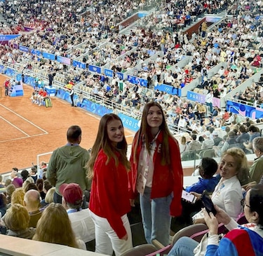 La princesa heredera de España toma el relevo a los reyes en los Juegos Olímpicos de París
