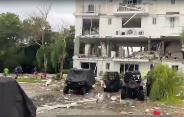 Fuerte explosión en un edificio de apartamentos en Bijao