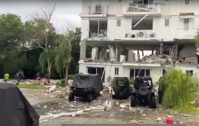 Fuerte explosión en un edificio de apartamentos en Bijao; reportan una persona herida