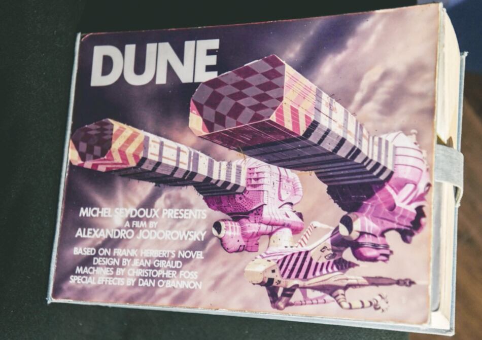 El guión gráfico de la versión abortada de la cinta ‘Dune’ va a subasta