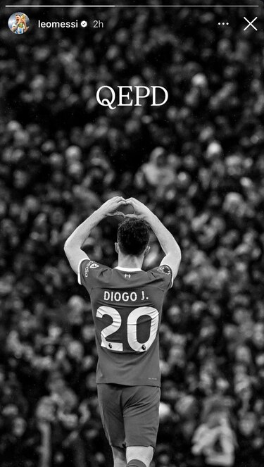 Conmoción en el deporte mundial por el fallecimiento de Diogo Jota