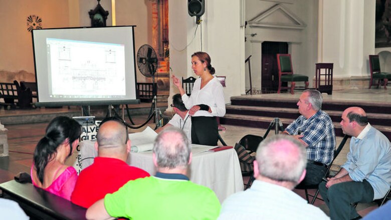 Empresas examinan basílica