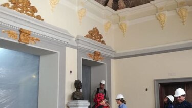 Restauración del Teatro Nacional tiene un 70% de avance