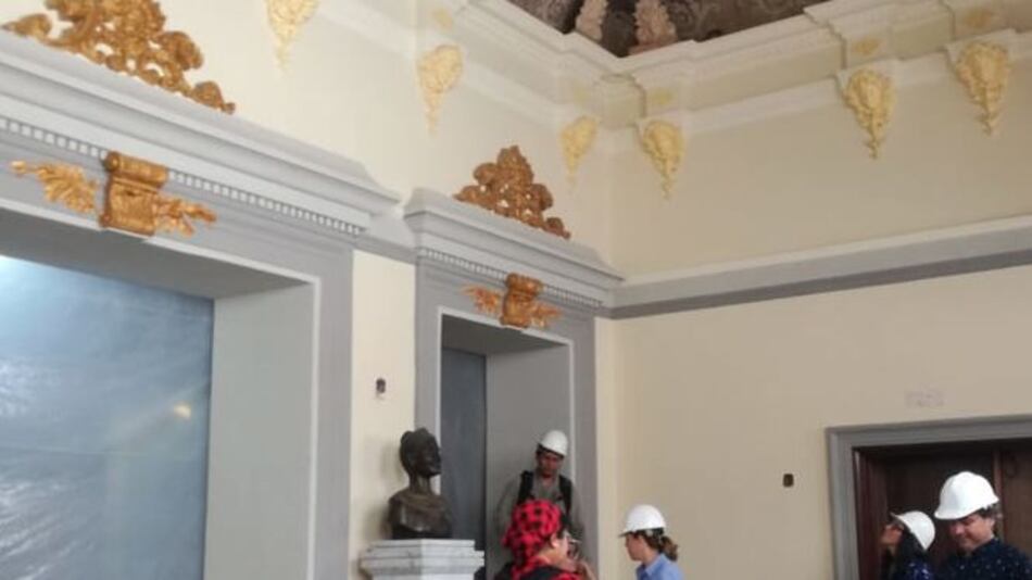 Restauración del Teatro Nacional tiene un 70% de avance