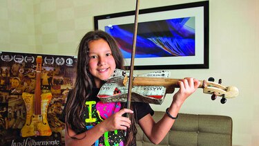 Melodía que nace de la basura