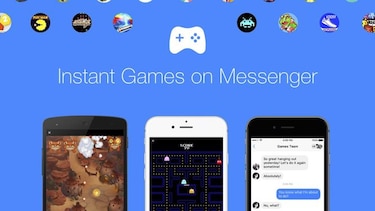Facebook agrega juegos gratuitos como Pac-Man a Messenger