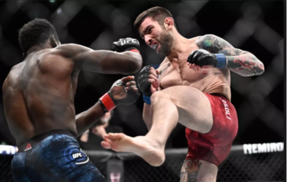 Pedersoli Jr. cae en pelea de la UFC