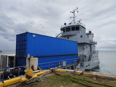 Llega mercancía a Chiriquí a través de puente marítimo