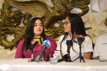 Athenas Athanasiadis, Richard Morales y Aida de Maduro, los compañeros de fórmula de los precandidatos presidenciales por libre postulación