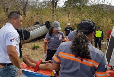 Accidente deja tres lesionados en La Pintada de Coclé