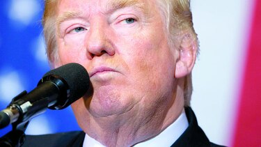 Trump fue evacuado brevemente del escenario por falsa alerta en Nevada