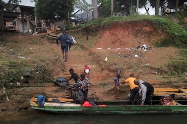 La peligrosa travesía del Darién: ‘Mucha gente no llegó hasta aquí’