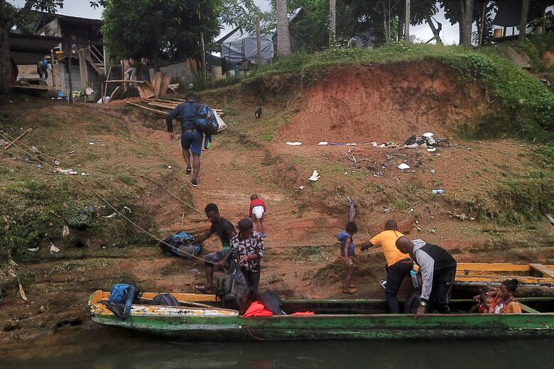 La peligrosa travesía del Darién: ‘Mucha gente no llegó hasta aquí’