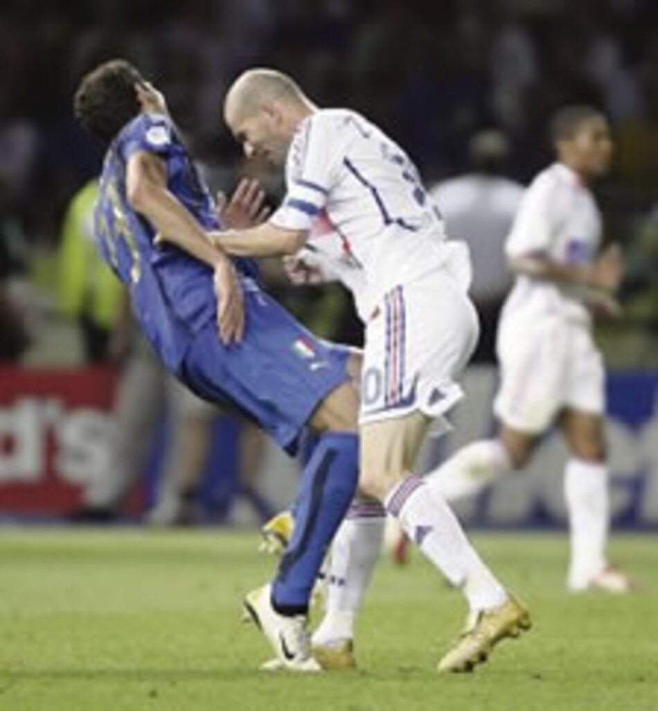 Zidane firma la paz con Materazzi