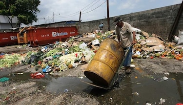 30 toneladas de alimentos, a la basura