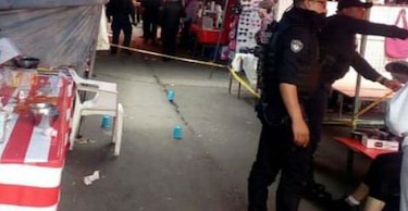 Balacera en mercado de ciudad de México deja dos muertos y niños heridos