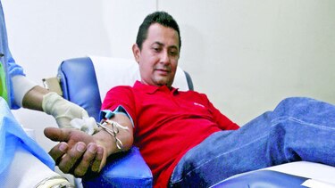 Donación de sangre para salvar vidas