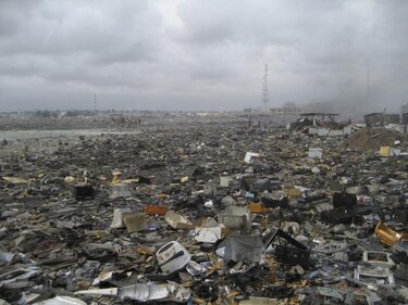 La basura electrónica de países ricos causa gran contaminación en los pobre