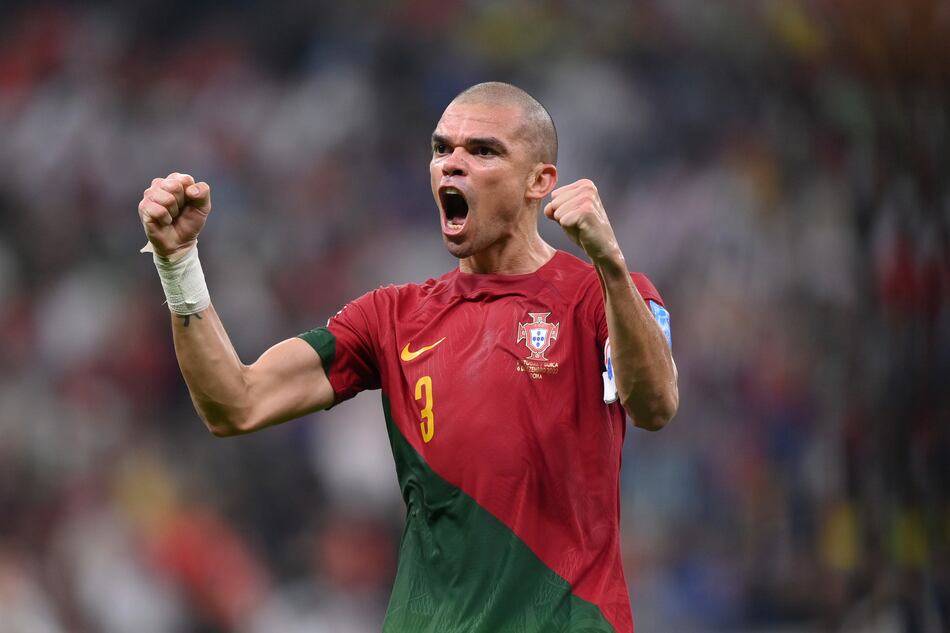 Pepe, el más veterano en jugar en la Eurocopa, con 41 años y 113 días