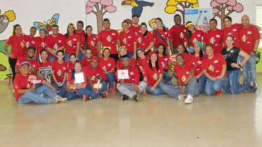 Día de servicio comunitario de Coca Cola en Aldeas Infantiles SOS