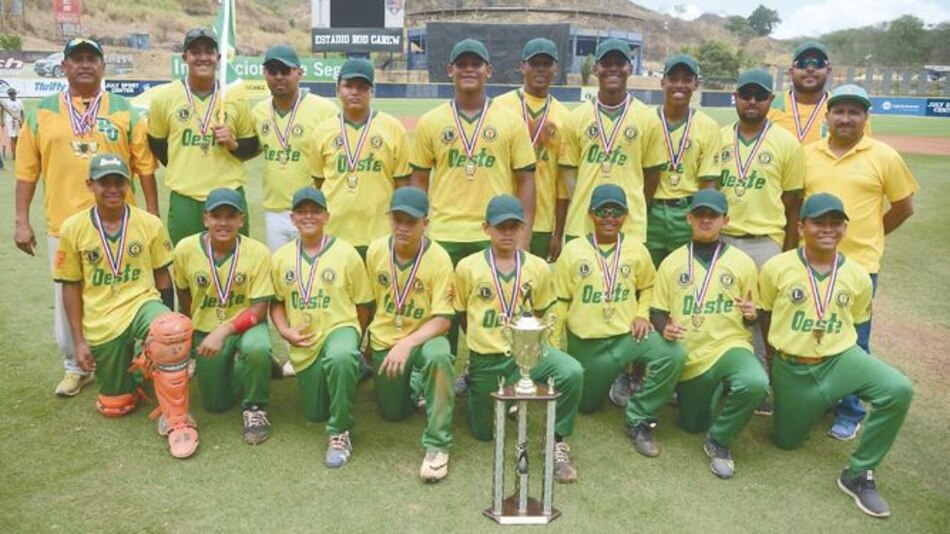 Panamá Oeste, campeón del torneo nacional preintermedio