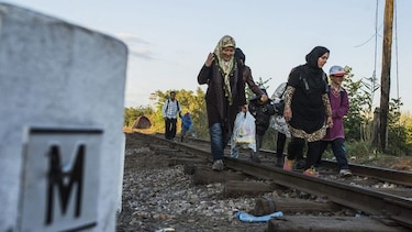 Juncker exige acoger a 120 mil refugiados que llegaron a Italia, Grecia y Hungría