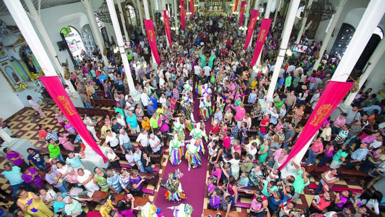 Corpus Christi en La Villa de Los Santos