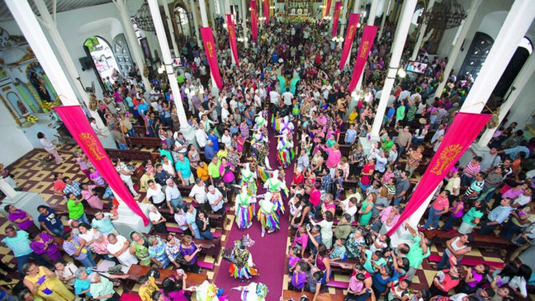 Corpus Christi en La Villa de Los Santos