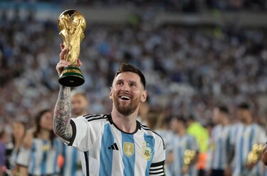 La camiseta de Messi de la final de Qatar ya está en el Museo de la FIFA