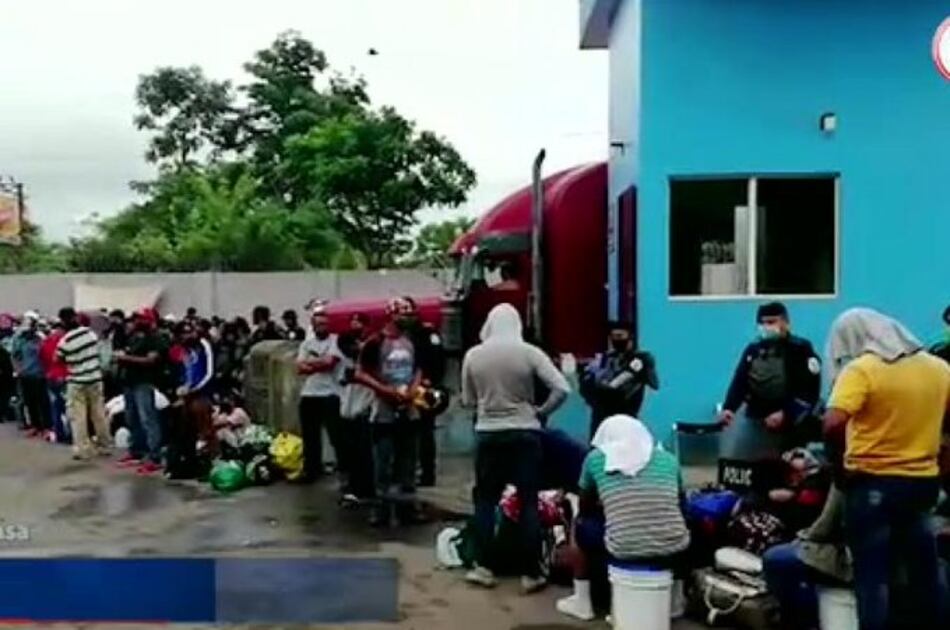 Migrantes nicaragüenses impedidos de ingresar a su país por medida sanitaria