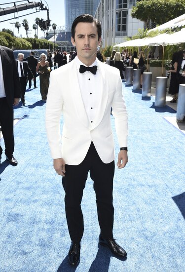 La alfombra dorada de los premios Emmy 2018