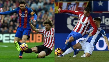 El Atlético, obligado a remontar ante el Barcelona