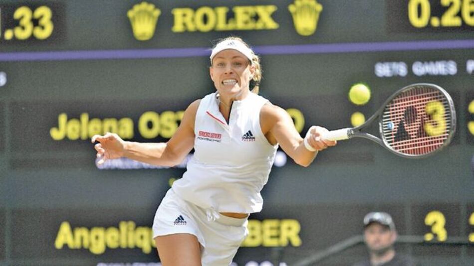Williams contra Kerber en la final en Wimbledon